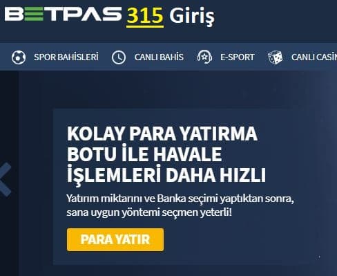 betpas 315